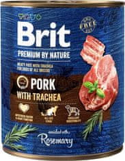 Brit Premium by Nature Dog Cons. - svinjina s trahejo 800 g