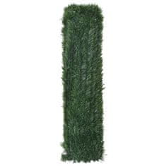 shumee Ograja iz umetne trave zelena 1x5 m
