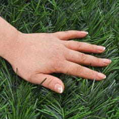 Vidaxl Ograja iz umetne trave zelena 1x5 m