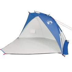 Vidaxl vidaXL Šotor za na plažo, moder, 268 x 223 x 125 cm, 185T poliester