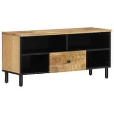 shumee TV omarica 100x33x46 cm trden mangov les