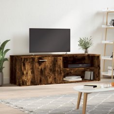 Greatstore TV omarica dimljeni hrast 120x34x37 cm inženirski les