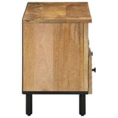 shumee TV omarica 100x33x46 cm trden mangov les