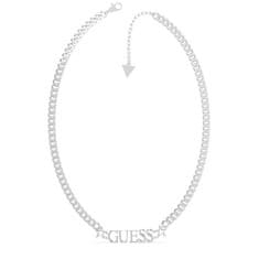 Guess Elegantna jeklena ogrlica Zvezda je rojena UBN70063