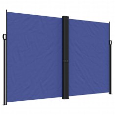 Vidaxl Zložljiva stranska tenda modra 220x600 cm