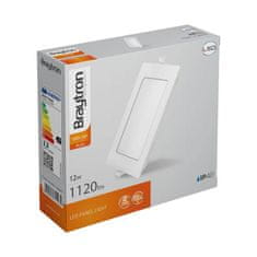 BRAYTRON Vgradni LED panel 12W IP40 3000K