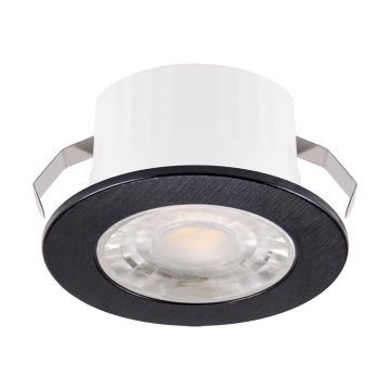 Ideus LED vgradna svetilka 3W 4100K 330lm IP44 FIN črna