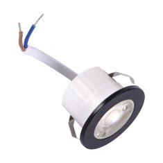 Ideus LED vgradna svetilka 3W 4100K 330lm IP44 FIN črna