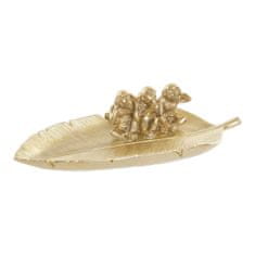 DKD Home Decor Osrednji del DKD Home Decor Zlata smola 27,7 x 13,4 x 6,5 cm