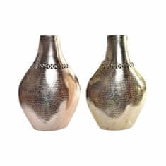 DKD Home Decor Vaza DKD Home Decor Copper 28 x 11 x 41 cm Golden Aluminium Arab Die-cutting (2 enoti) 
