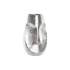 DKD Home Decor Vaza DKD Home Decor Face Silver Aluminium Modern (19 x 19 x 31 cm)
