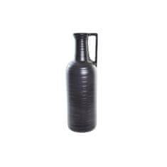 DKD Home Decor Vaza DKD Home Decor Črni porcelan Modern 13 x 13 x 40 cm