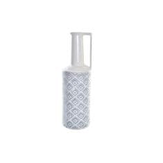 DKD Home Decor Vaza DKD Home Decor 14 x 14 x 45 cm Porcelan Modra Bela Sredozemlje