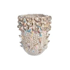 DKD Home Decor Vaza DKD Home Decor 17 x 17 x 19 cm Porcelan rjava Sredozemlje