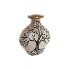 DKD Home Decor Vaza DKD Home Decor Tree Crystal Black Beige Terracotta (30 x 15 x 33,5 cm)