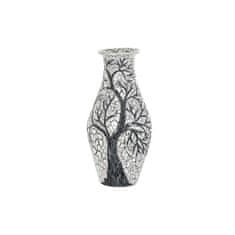 DKD Home Decor Vaza DKD Home Decor Tree White Black White/Black Crystal Terracotta 29 x 29 x 60 cm