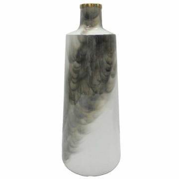 DKD Home Decor Vaza DKD Home Decor Kovinska dvobarvna železna moderna (19 x 19 x 46 cm)