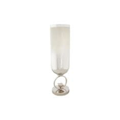 DKD Home Decor Vaza DKD Home Decor Šampanjec Kristal Aluminij (15 x 15 x 56 cm)