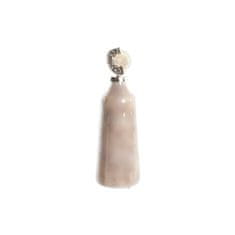 DKD Home Decor Vaza DKD Home Decor Crystal Pink Aluminium Svetlo rjava (14 x 14 x 44 cm)
