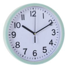 SEGNALE Stenska ura 22,5 cm z zelenim okvirjem KO-837000050green