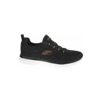 Skechers Čevlji črna Summits Leopard Spor