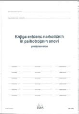 Alea Obrazec 8,102 knjiga evidenc narkotičnih in psihotropnih snovi 1/25