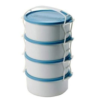 Plastični nosilec za hrano 4x1l