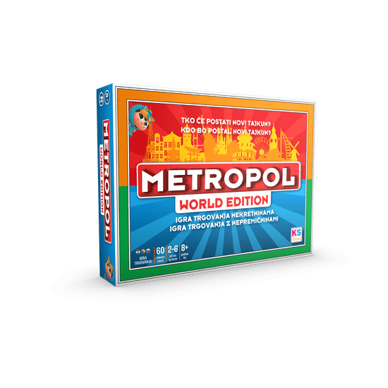 družabna igra Metropol, 8+ let