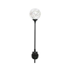Lumineo Vrtna svetilka Lumineo Solar Black (10 x 72 cm)