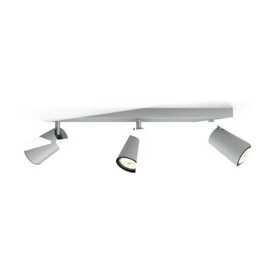 Philips Stropna svetilka Philips Paisley Silver Aluminium (44,3 x 11,8 x 9,2 cm)