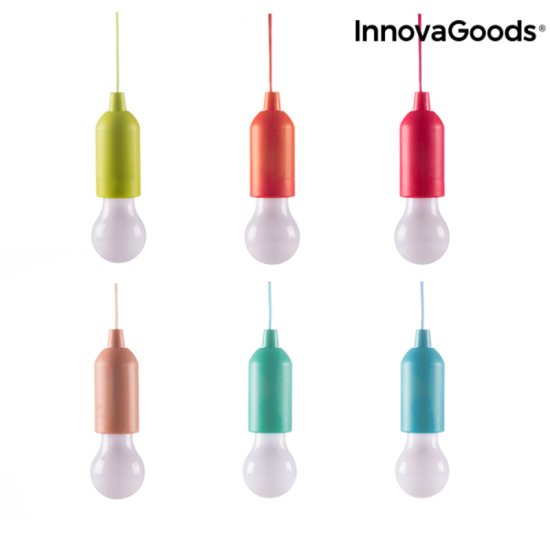 InnovaGoods Svetilka LED InnovaGoods Bulby različnih barv (obnovljena A+)