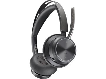 Voyager Poly Focus 2 UC/Stereo/ANC/Micro USB/Wire/BT-USB/Wireless/Black