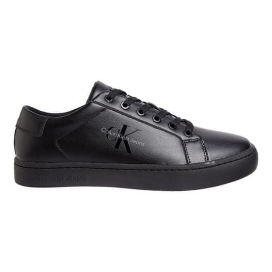 Calvin Klein Čevlji črna Leather Trainers