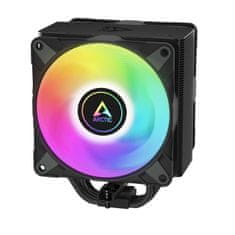 Arctic Freezer 36 A-RGB (Black) - Črni procesorski hladilnik za Intel Socket LGA1700 in AMD Socket AM4, AM5