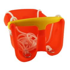 Cheva Otroška gugalnica CHEVA Baby plastic - oranžna