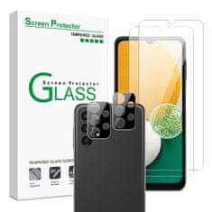 OEM Komplet 2 kaljenih stekel in 2 stekel za kamero, Samsung Galaxy A13