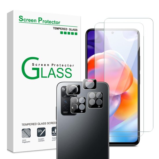 OEM Komplet 2 kaljenih stekel in 2 stekel za kamero, Xiaomi Redmi Note 11 Pro