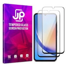 JP JP 2x 3D steklo, Samsung Galaxy A34, črno