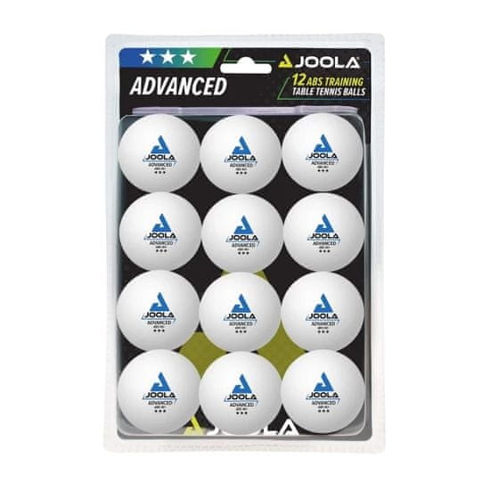 Joola Žogice za namizni tenis JOOLA Advanced Training *** 12 kosov - bele