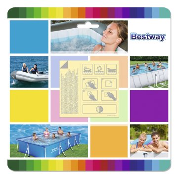 Bestway Samolepilni obliži za čolne in bazene BESTWAY