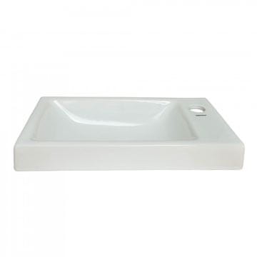 KERRA Umivalnik RIMINI D beli 430x235x110 mm