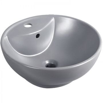 KERRA Umivalnik KR 191 sivi mat 460x460x180 mm