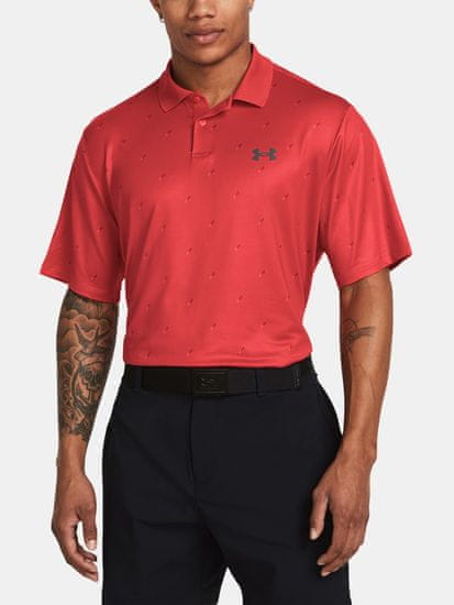 Under Armour Majica UA Perf 3.0 Printed Polo-RED