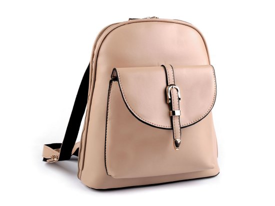 Ženski nahrbtnik / torbica 2v1 27x31 cm - beige light