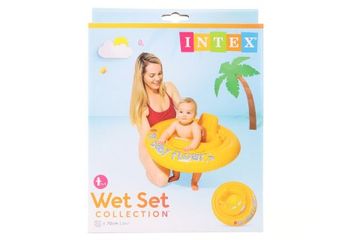Intex Napihljiv krog 70 cm, s sedežem, RU, največja nosilnost 11 kg