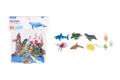 Figurice živali morski svet 6 kosov 10 cm