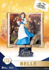 BEAST KINGDOM Disney Diorama Serija knjig - Belle 13 cm (Kraljestvo zveri)