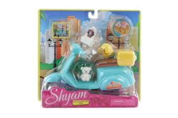 Motorno kolo za lutko z dodatki