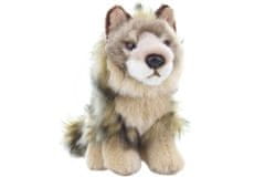 Uni-Toys Plišasti kojot, ki sedi 18 cm
