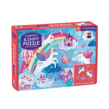 Mudpuppy Puzzle Unicorn Dreams z vonjem 60 kosov